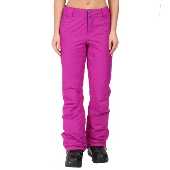 Columbia Women's Groovy Pink Ski Pants - Picture 1 of 10
